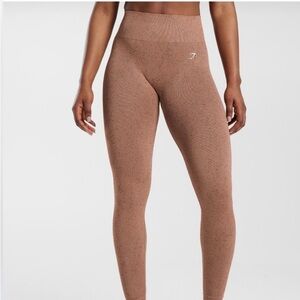 Gymshary Seamless High-Waisted Leggings - Brown.. Used like new!!